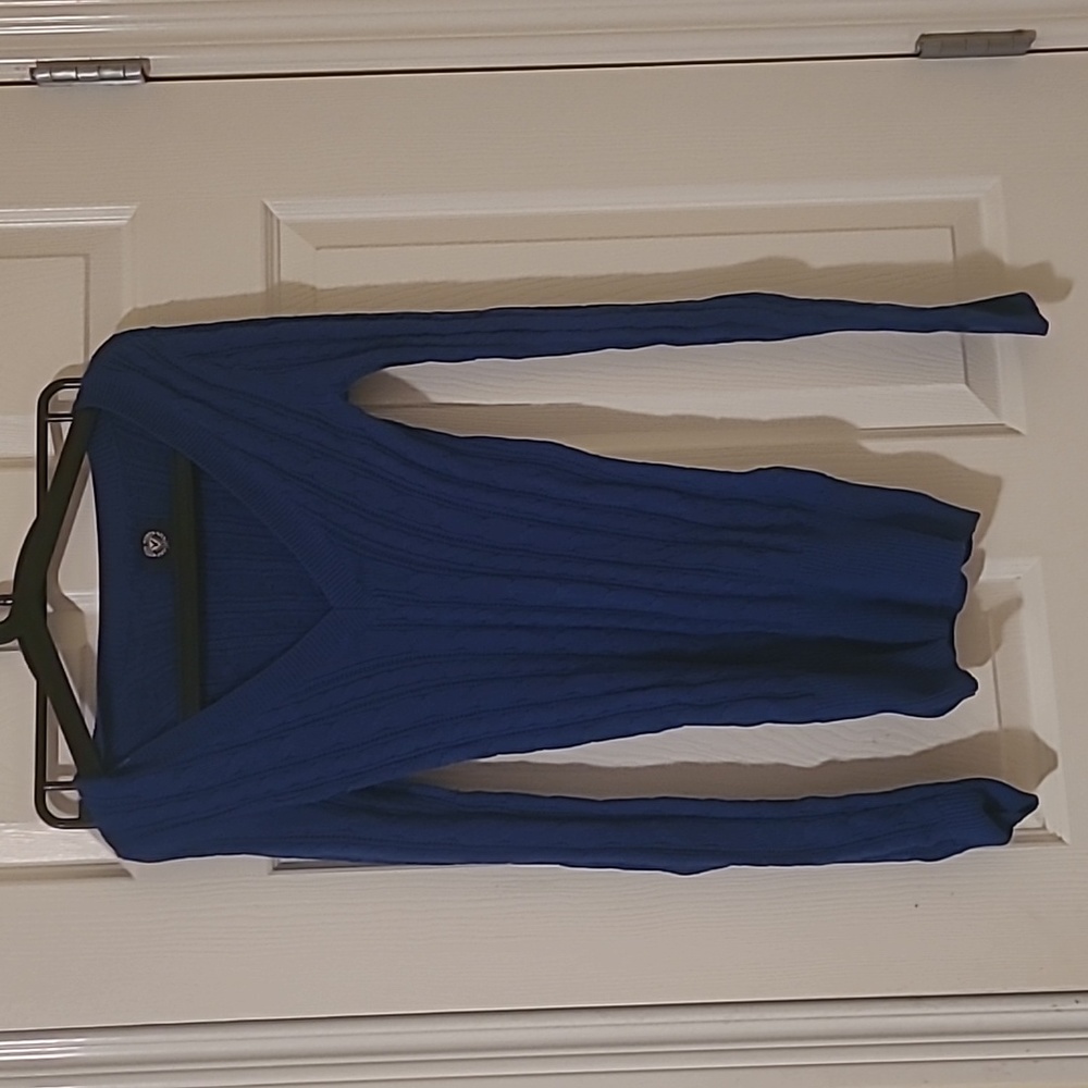 American Eagle Royal Blue long sleeve shirt.